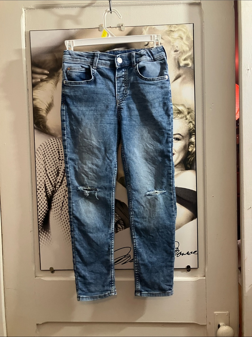 Bundle of size 8-9 years jeans all have adjustable waist 5pairs